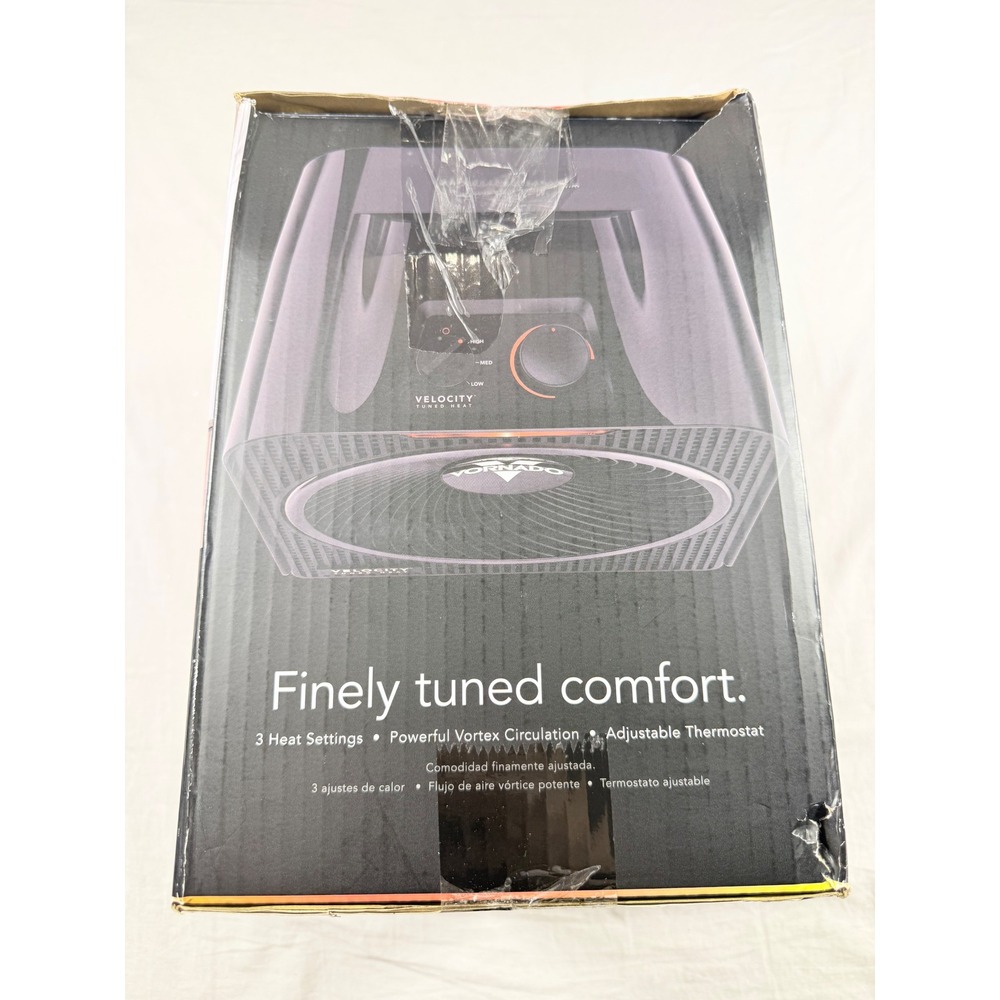 Vornado Whole Room Heater Velocity 4+ Black NEW/OPEN BOX Velocity Tuned Heat - Picture 4 of 11